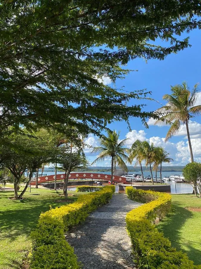 Flat Rosa Encantador Vista Lago Brasilia Brazil