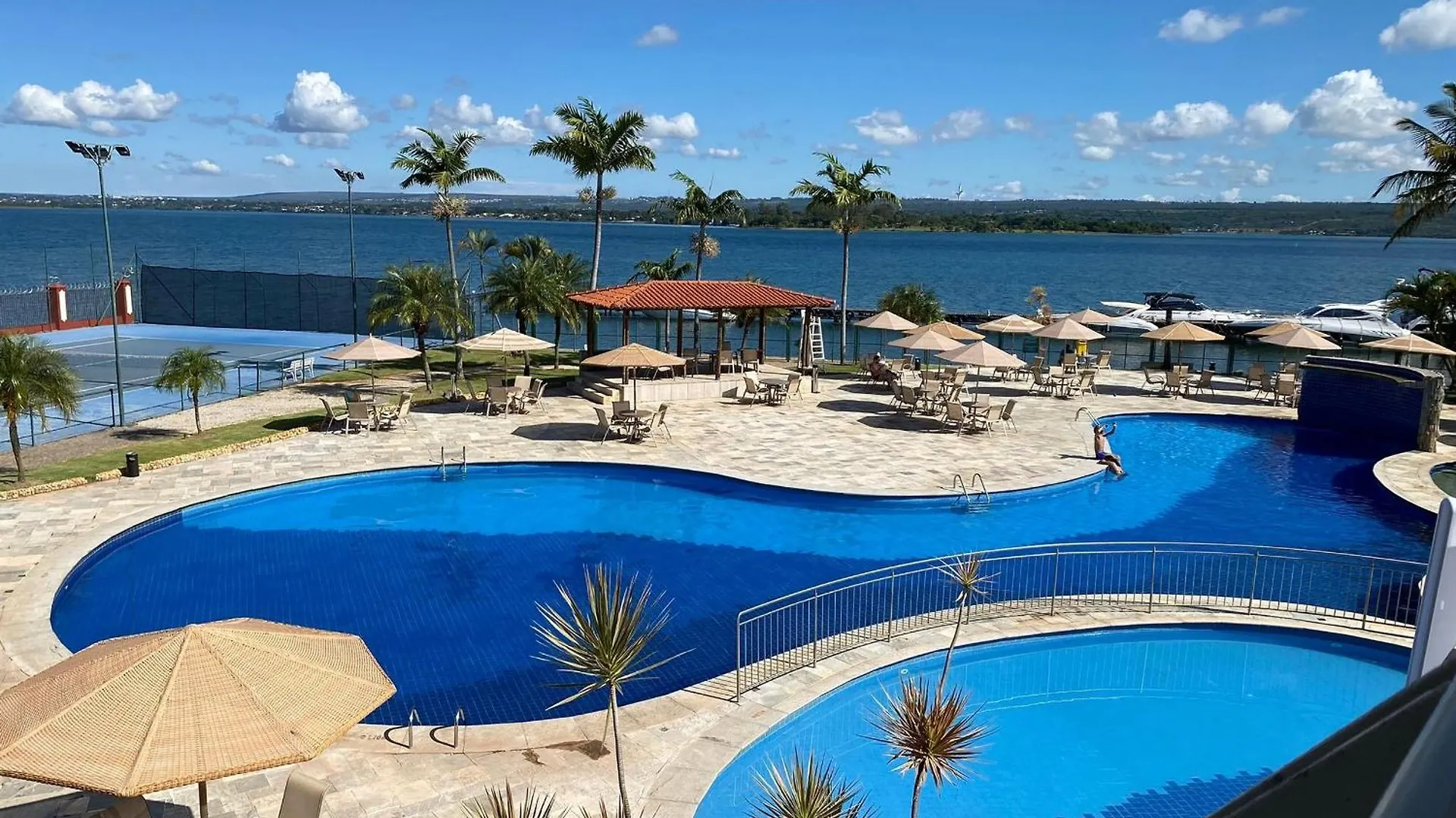 Apartment Flat Rosa Encantador Vista Lago Brasilia Brazil
